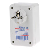 POLIER - PANDA15X2 : Filtre CPL Linky et électricité sale - Prise femelle 16A - Condo 15µF classe X2