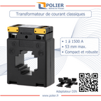 POLIER - Transformateur d'Intensité - Classe 1