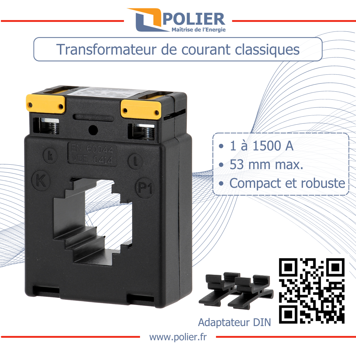 POLIER - Transformateur d'Intensité - Classe 1