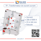 POLIER - Transformateur d'Intensité ouvrant