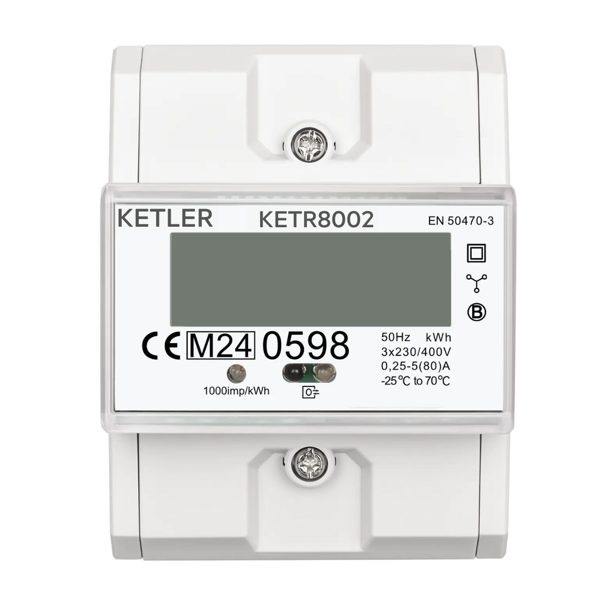 KETLER KETR8002 - Compteur électrique - Tétra 80 A
