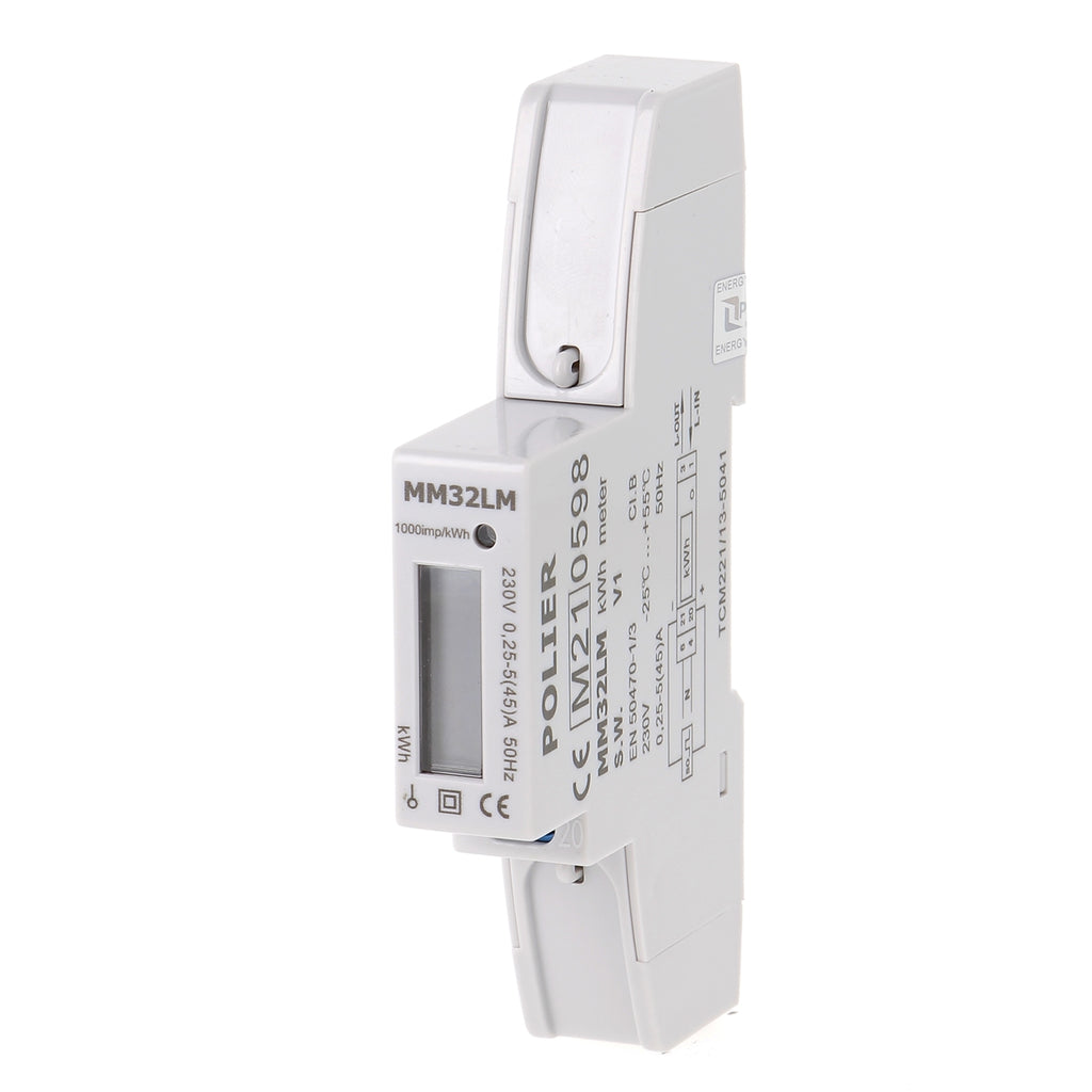 POLIER MM32LM - Compteur électrique - Monophasé 45 A - vue 7