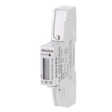 POLIER - MM32LM : Compteur électrique modulaire - Monophasé 45 A - Certifié MID - Simple tarif - Sortie d'impulsion - Affichage LCD