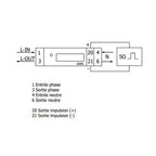 POLIER MM32LM - Compteur électrique - Monophasé 45 A - vue 5