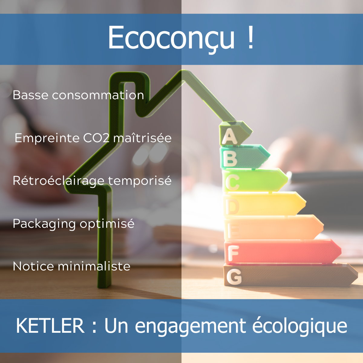 KETLER MS116TOP - Compteur électrique prise mobile - Wattmètre - vue 5
