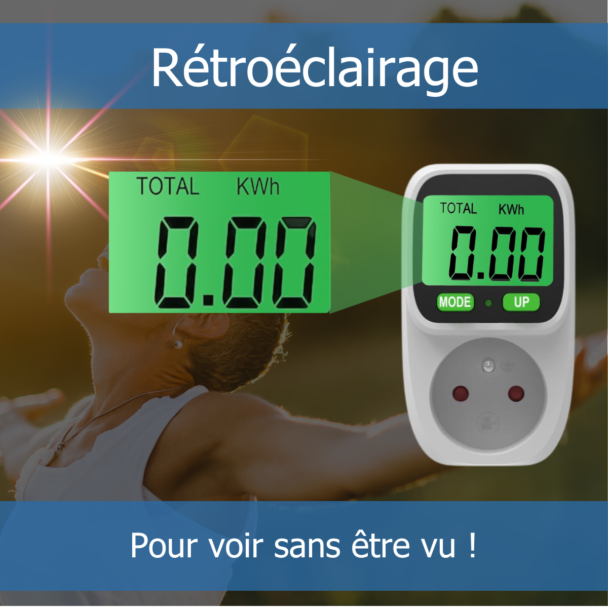 KETLER MS116TOP - Compteur électrique prise mobile - Wattmètre - vue 3