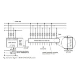 JANITZA - 5231301 : Module 800-CT12-SVD-US- Module de mesure de courant avec 12 entrée 1/5 A pour UMG 800 et UMG 801