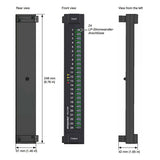 JANITZA - 5231247: Module 800-CT24- Module de mesure de courant avec 24 entrées 0-333mV pour UMG 800 et UMG 801