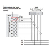 JANITZA - 5231247: Module 800-CT24- Module de mesure de courant avec 24 entrées 0-333mV pour UMG 800 et UMG 801