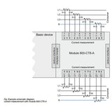JANITZA - 5231230 : Module 800-CT8-A- Module de mesure de courant avec 8 entrées 1/5 A pour UMG 800 et UMG 801