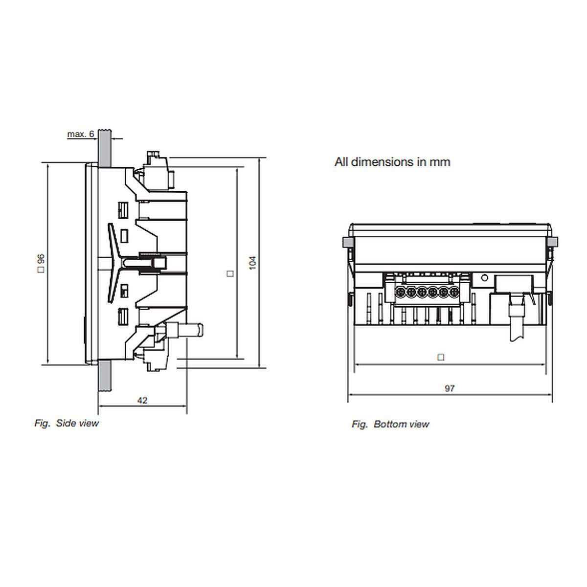 JANITZA - Centrale de mesure UMG 96-EL - Tri/tétra