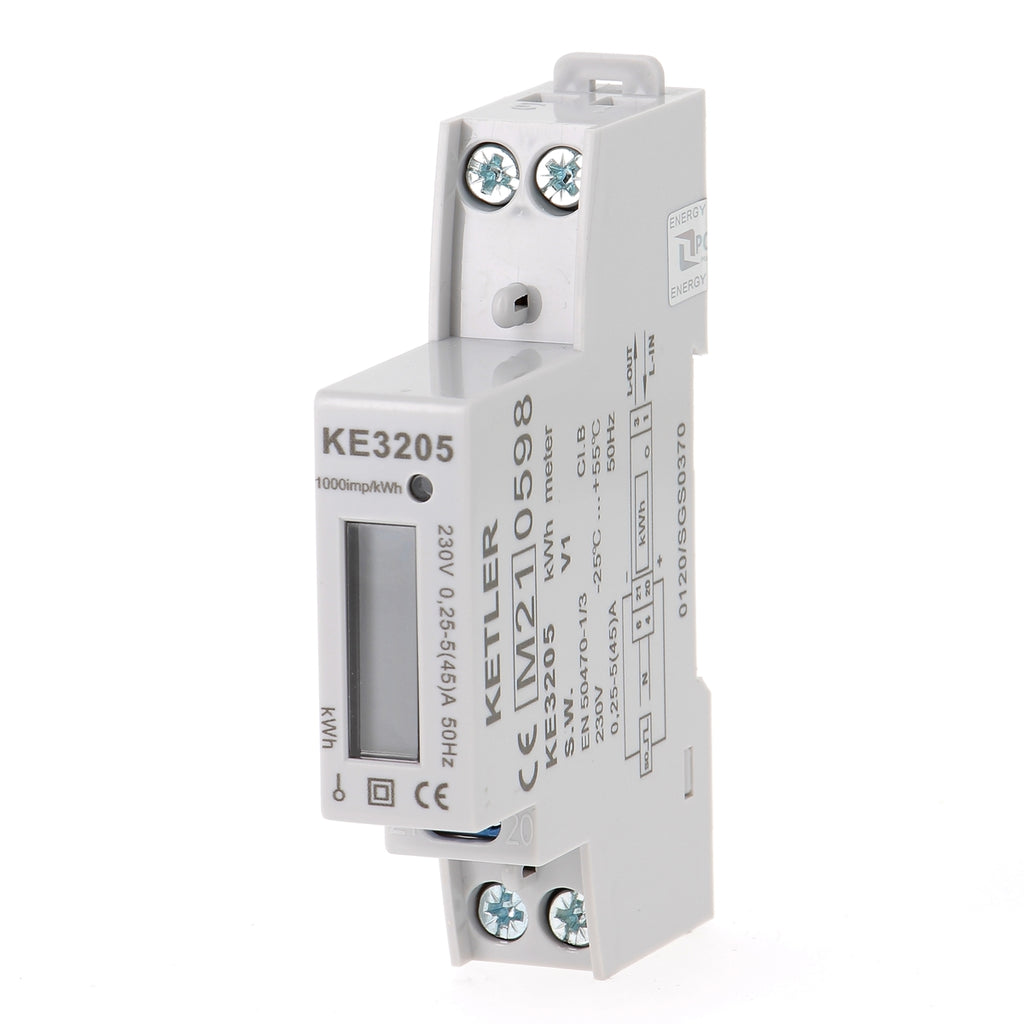KETLER KE3205 - Compteur électrique - Monophasé 45 A