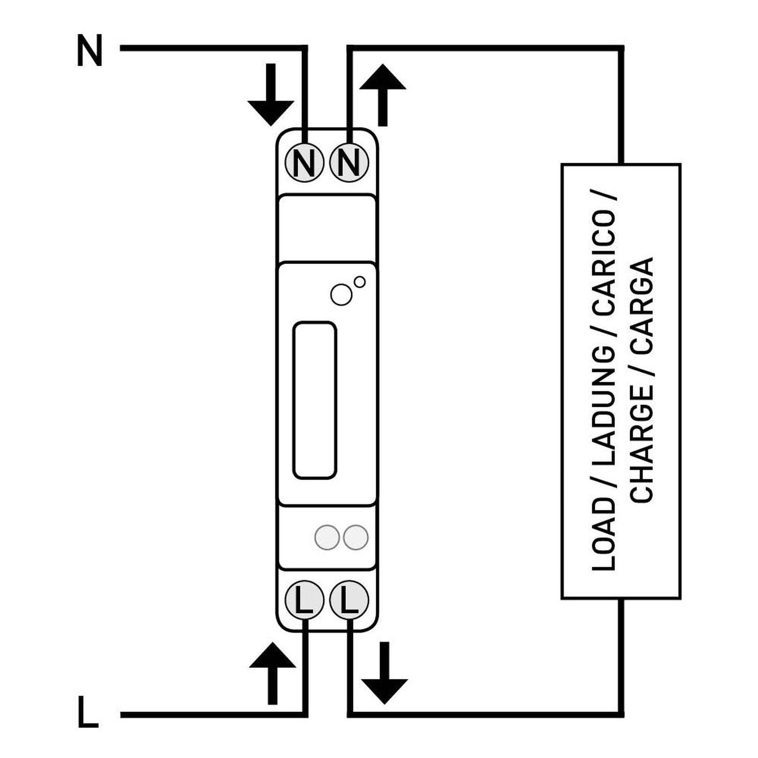 ALGODUE - 110200130001VOL : Compteur électrique modulaire - Triphasé/t –  VOLTEBOX : N°1 du comptage électrique