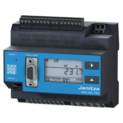 5216227 centrale de mesure modulaire Profibus JANITZA