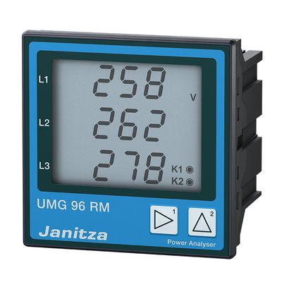 5222061 centrale de mesure en façade Modbus RTU JANITZA