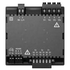5234001 vue arrière centrale de mesure en façade Modbus RTU JANITZA
