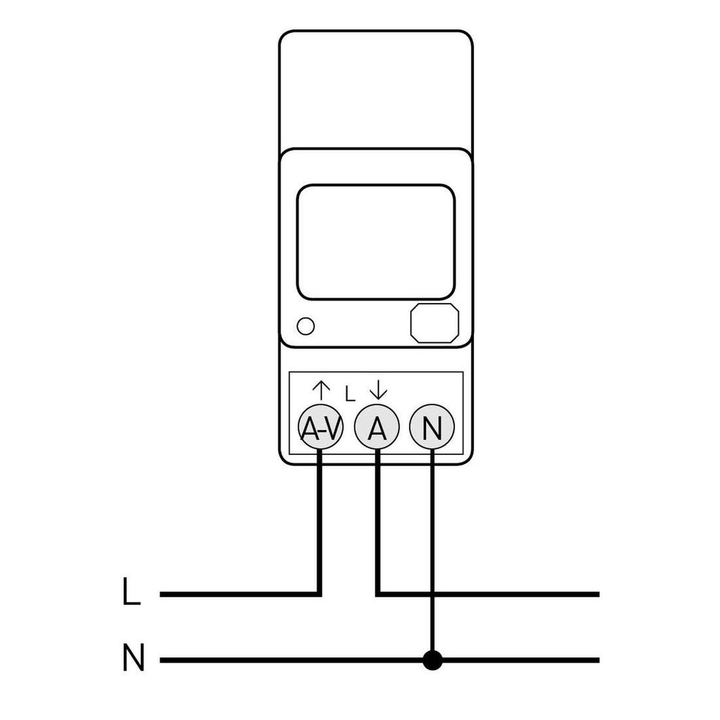 ALGODUE 110700090001VOL - Compteur électrique - Monophasé 80A - vue 3