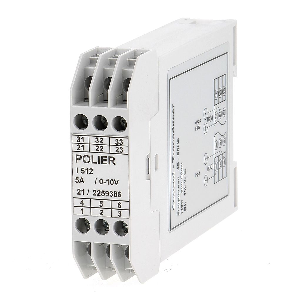 POLIER I51250101 - Transducteur - 5 A sortie 0-10 V