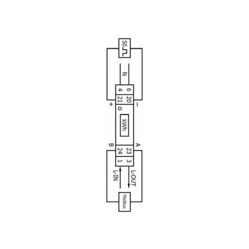 INEPRO PRO1MOD - Compteur électrique - Monophasé 45 A - vue 2