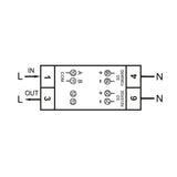INEPRO - PRO2MOD : Compteur électrique modulaire - Monophasé 100A - Certifié MID - RS485 Modbus - Sortie d'impulsion - 0287