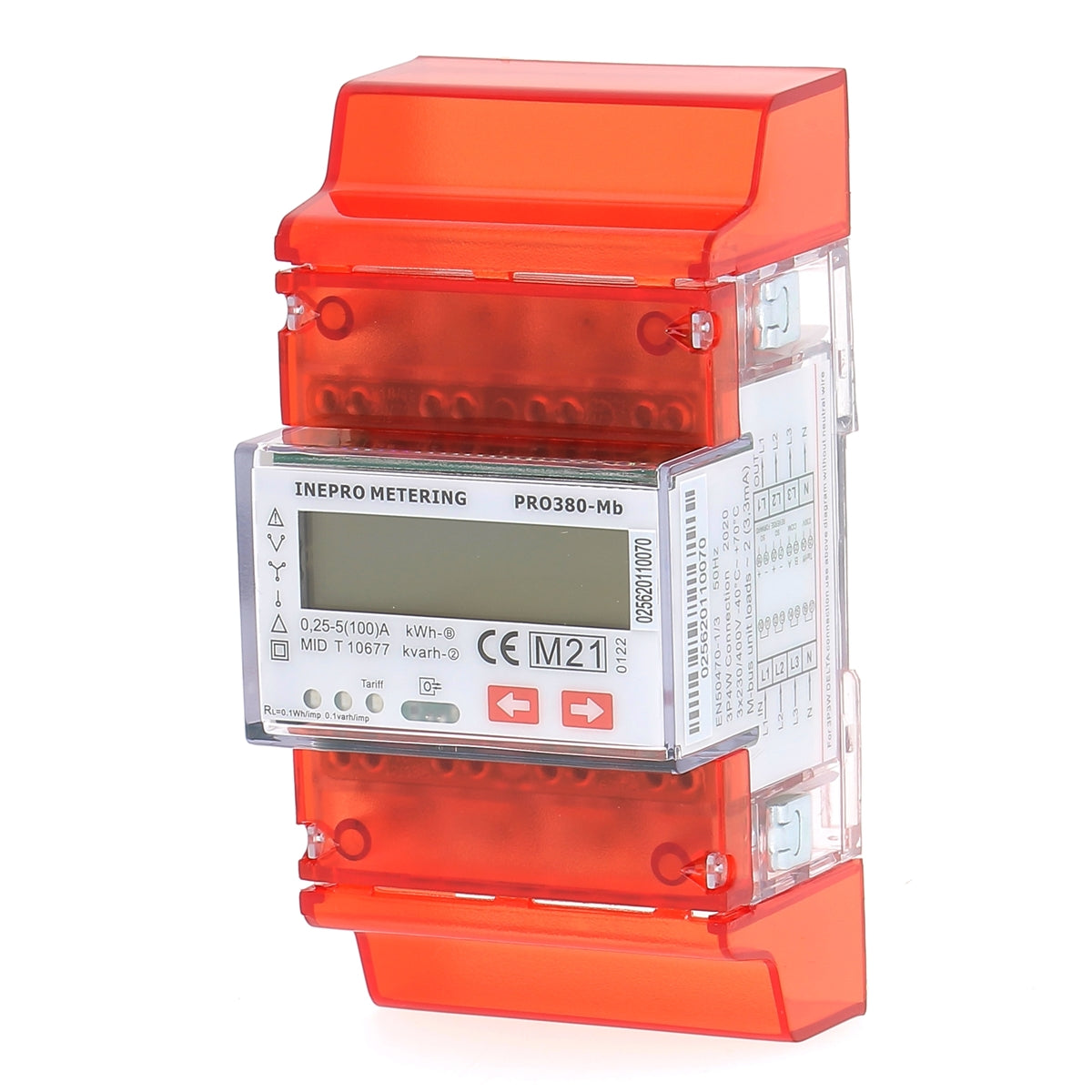 INEPRO PRO380MBDC - Compteur électrique - Triphasé/tétra 100 A