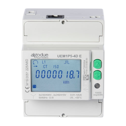 ALGODUE 110100090001VOL - Compteur électrique - Tétra 5 ou 1 A (TC) - vue 2