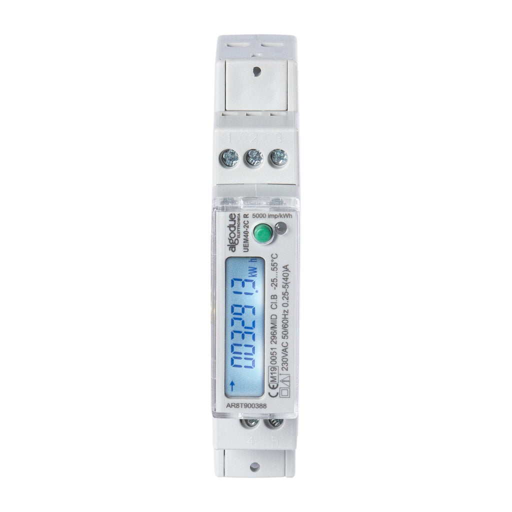 ALGODUE 110900010001VOL - Compteur électrique - Monophasé 40A - vue 2