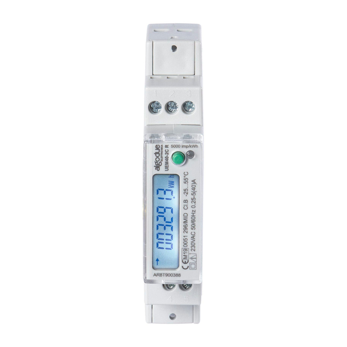 ALGODUE 110900010001VOL - Compteur électrique - Monophasé 40A - vue 2